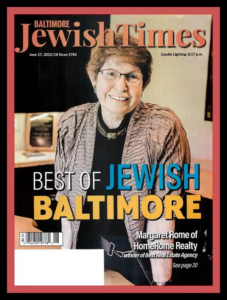 Margret Rome in Baltimore Jewish Times